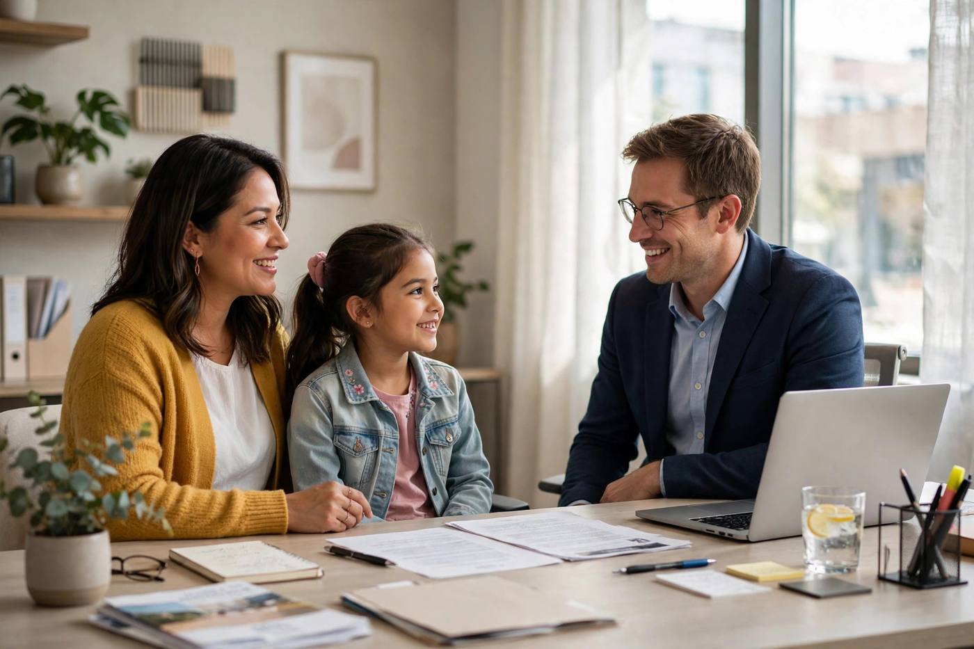Asesoría de seguros para familias